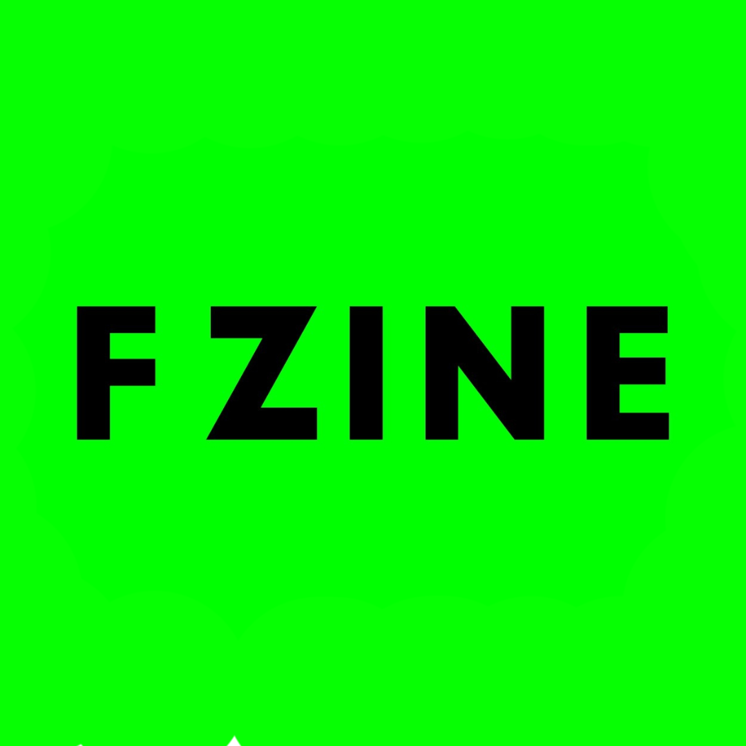 FZINE magazine green logo featuring interview article with Yann Beyrie